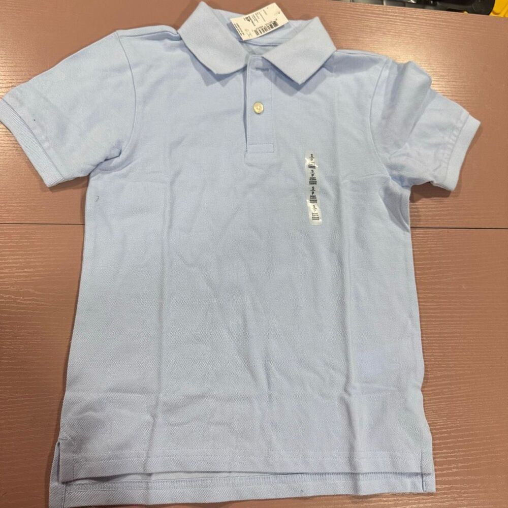 The children’s place light blue polo
